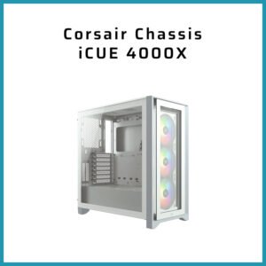 Corsair Chassis iCUE 4000X White